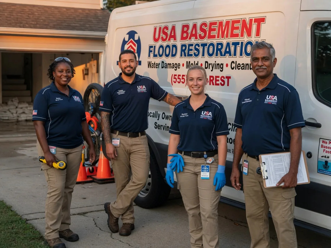 Basement Flood Cleanup company in Shanks, WV