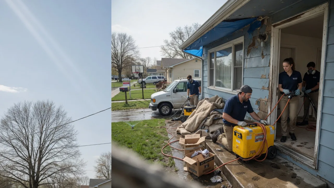 Basement Flood Cleanup in Shanks, WV near me